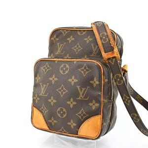 Auth Louis Vuitton Amazon Crossbody Bag #46213L38B